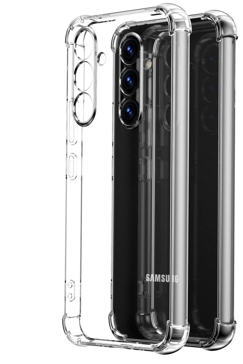 Samsung Galaxy A17 5G Clear Cover Case soft TPU Transparent Back Protective Case shock Absorbent Reinforced Corner for Samsung Galaxy A17 5G Clear - Image 5