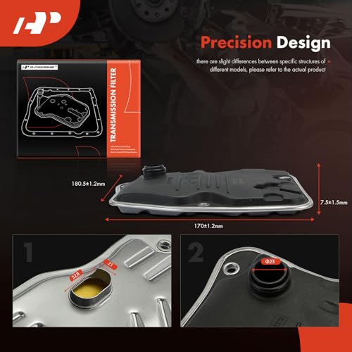 A-Premium Automatic Transmission Fluid Filter with Pan Gasket Compatible with Toyota Corolla 2014-2021, Corolla iM 2017-2018 & Scion iM 2016, Replaces 3516812090, 3516812091 - Image 3