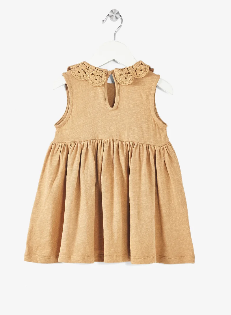 اتش اند ام فستان جيرسي بياقة