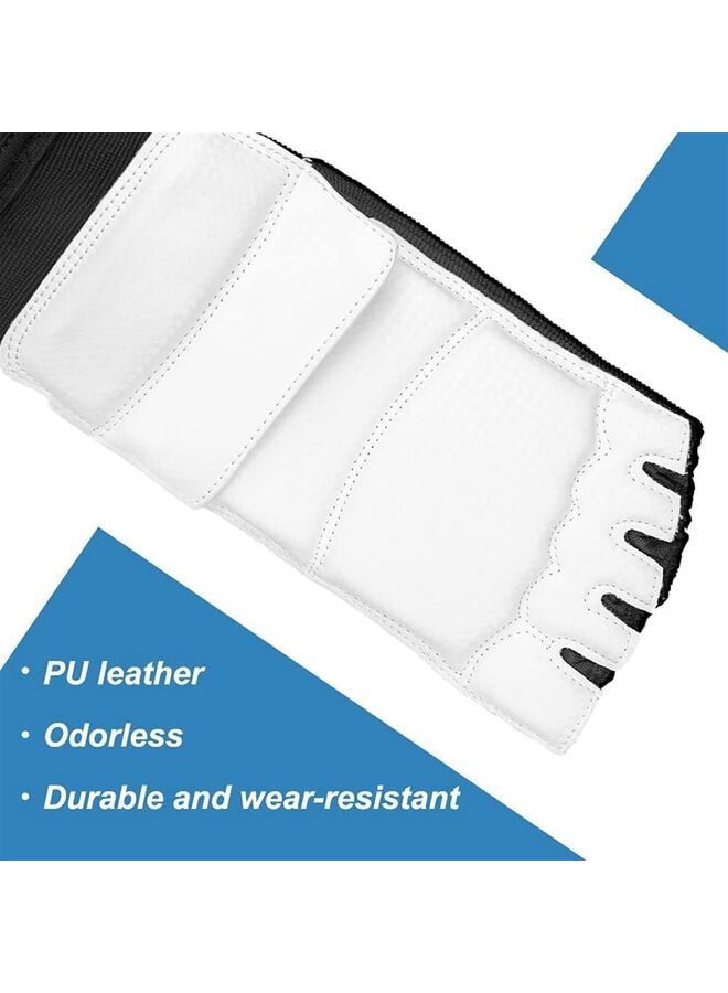 Taekwondo Sparring Gear Foot Protector Karate Boxing Sparring Foot Guard, Martial Arts Protective Foot Gear for Kung Fu Punch Bag Kickboxing Training (Size : XL) - Image 3