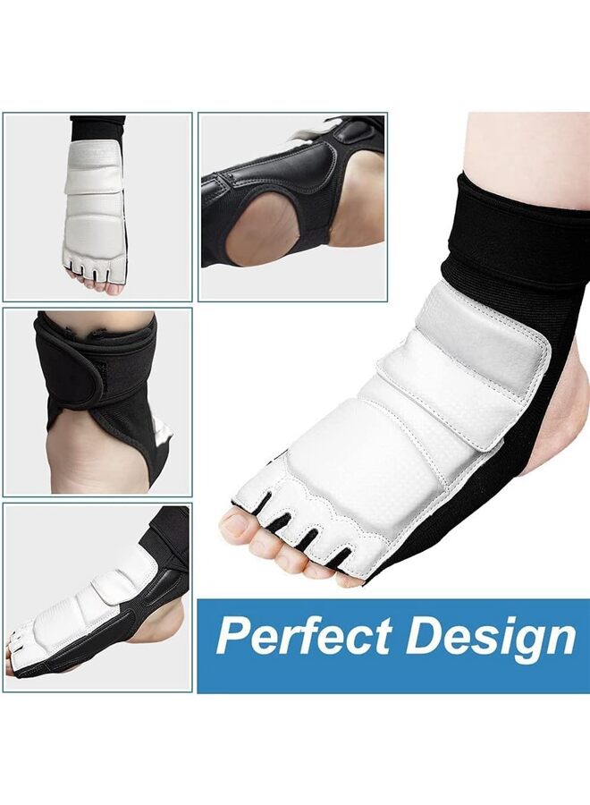 Taekwondo Sparring Gear Foot Protector Karate Boxing Sparring Foot Guard, Martial Arts Protective Foot Gear for Kung Fu Punch Bag Kickboxing Training (Size : XL) - Image 2
