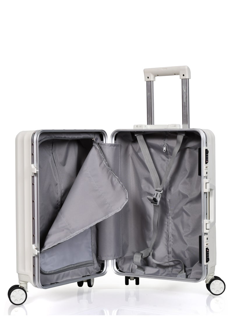 MORANO - Morano Lightweight Carry-on Luggage with TSA Lock (BEGE) - Image 1