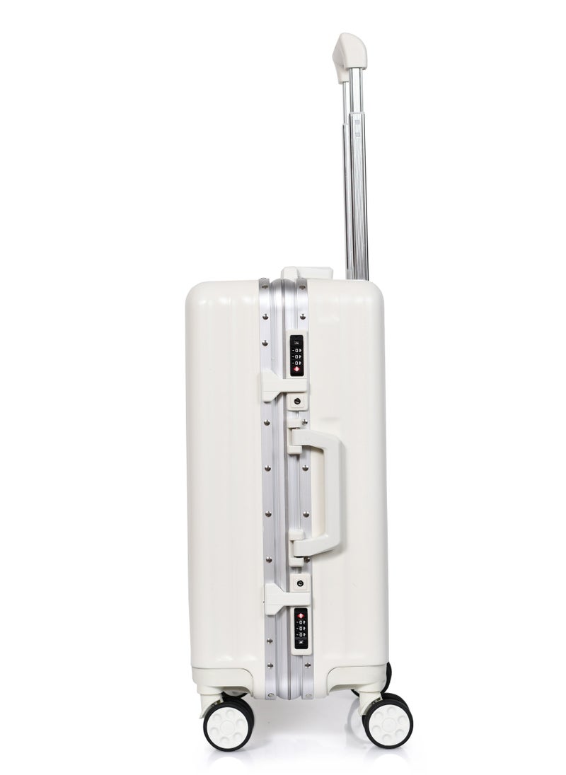 MORANO - Morano Lightweight Carry-on Luggage with TSA Lock (BEGE) - Image 1