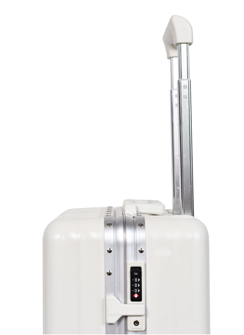 MORANO - Morano Lightweight Carry-on Luggage with TSA Lock (BEGE) - Image 1