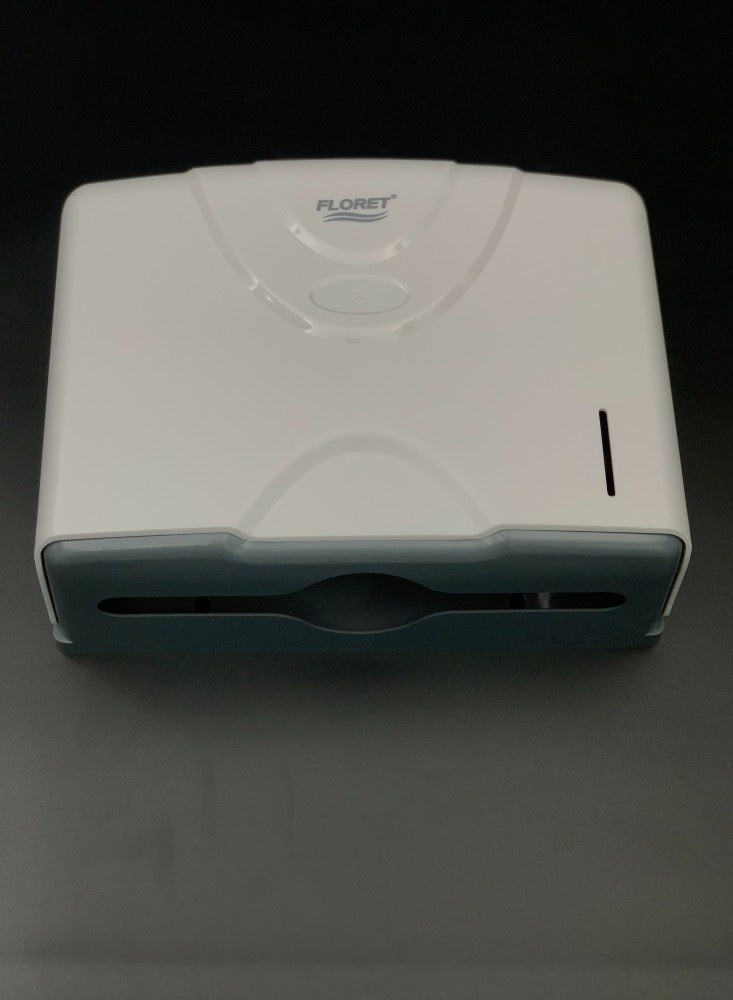 Floret Small Wall Mounted Tissue Holder White - Image 2