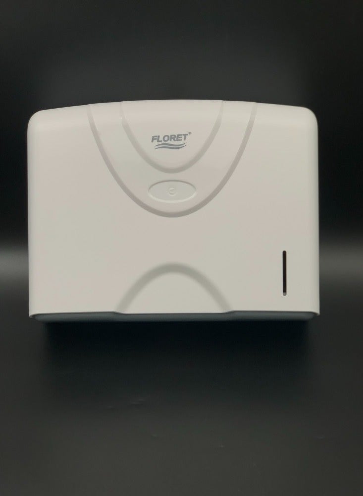 Floret Small Wall Mounted Tissue Holder White - Image 3