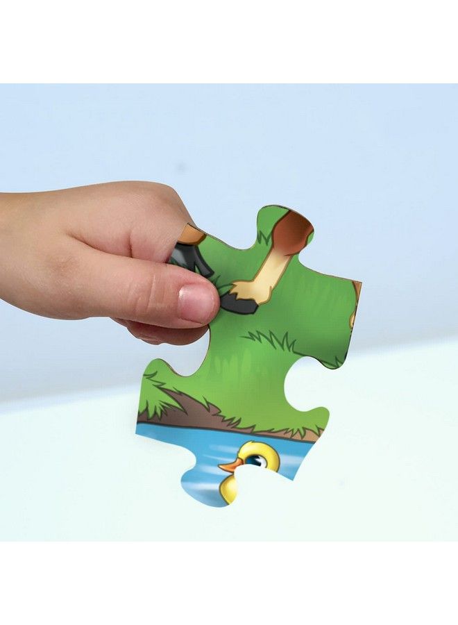 MasterPieces 60 Piece Glow In The Dark Fantasy Puzzle For Kids Rainbow World 14"X19" - Image 5