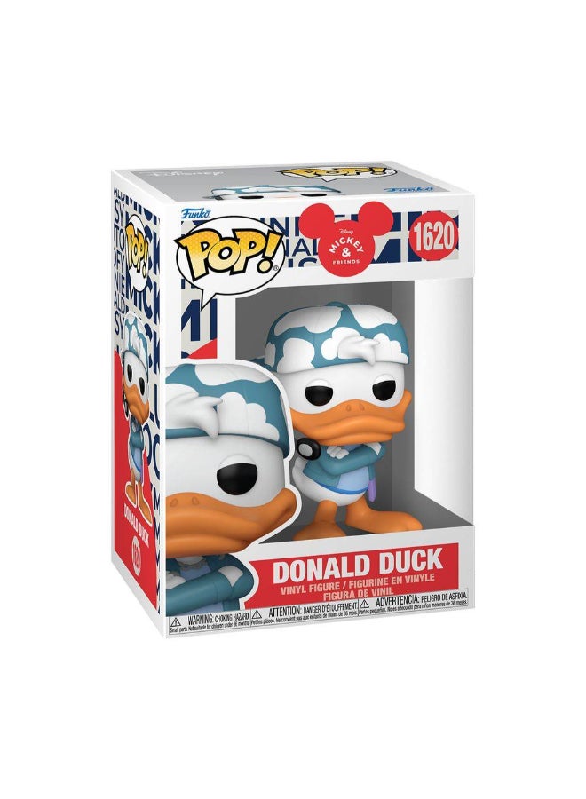 Funko POP! Disney Mickey & Friends Donald Duck in K-POP Outfit Vinyl Figure (8.4 cm) - Image 1
