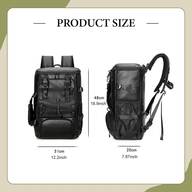 Skateboard Backpack, Large Multipurpose Laptop Bag, 48cm (18.9 inch) for Commuting Airplane Outdoor Travel - Image 2
