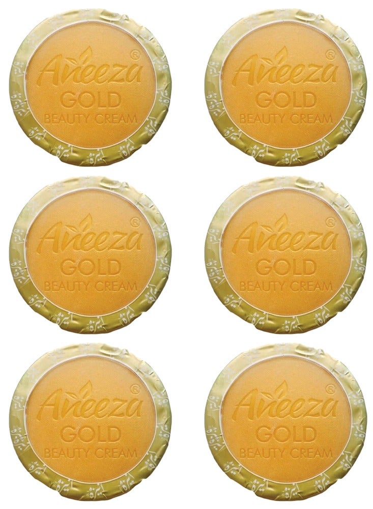 Aneeza Gold Beauty Cream Set of Six each 20g