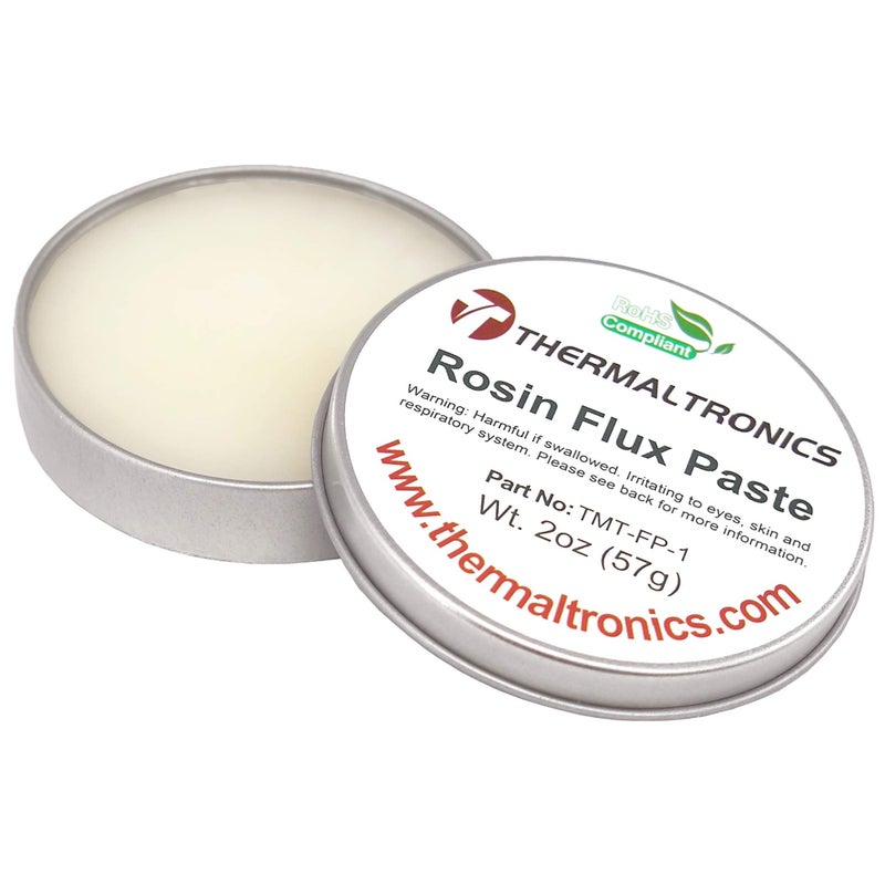 Thermaltronics TMT-FP-1 Rosin Flux Paste, 2.0 oz (57 g) - Image 1