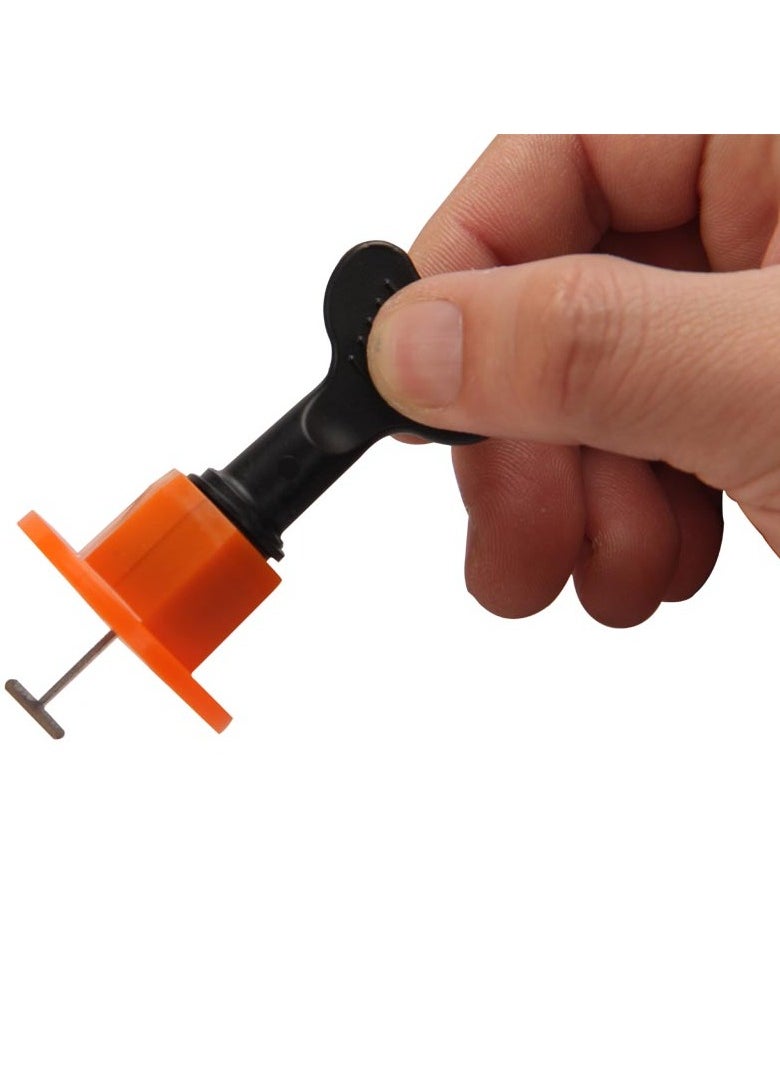 KSEIBI Tile Leveling System, Spacer 1.5mm, 50-Pc, Reusable, Plastic Pins, for Building Walls & Floors, Used in the Installation of Ceramic, Tile Installation for Building Walls & Floors.  - Image 5