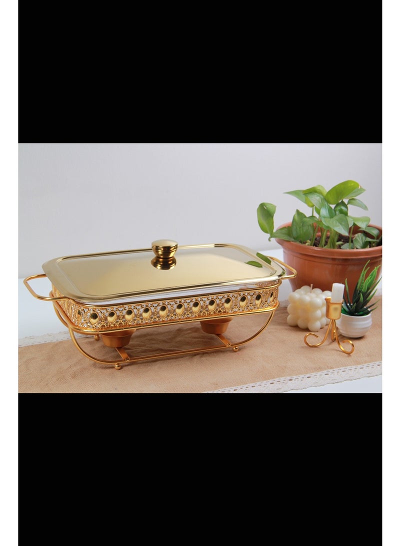 Food warmer with lid and handles - Image 5