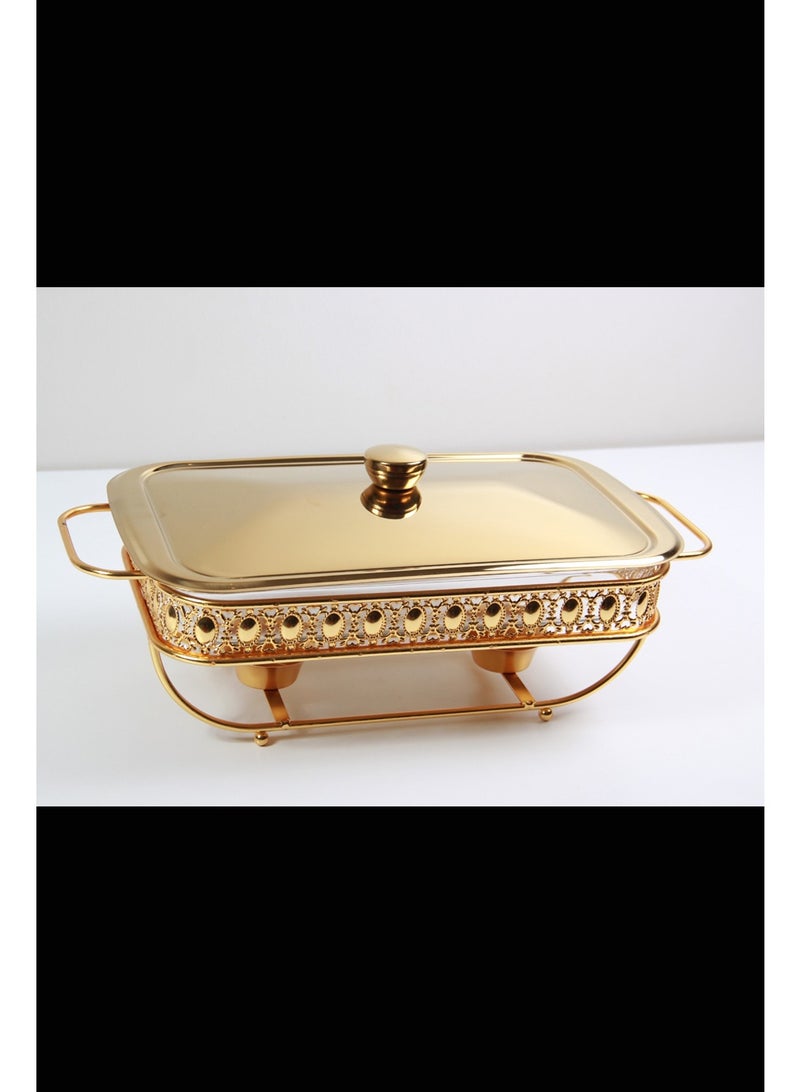 Food warmer with lid and handles - Image 2