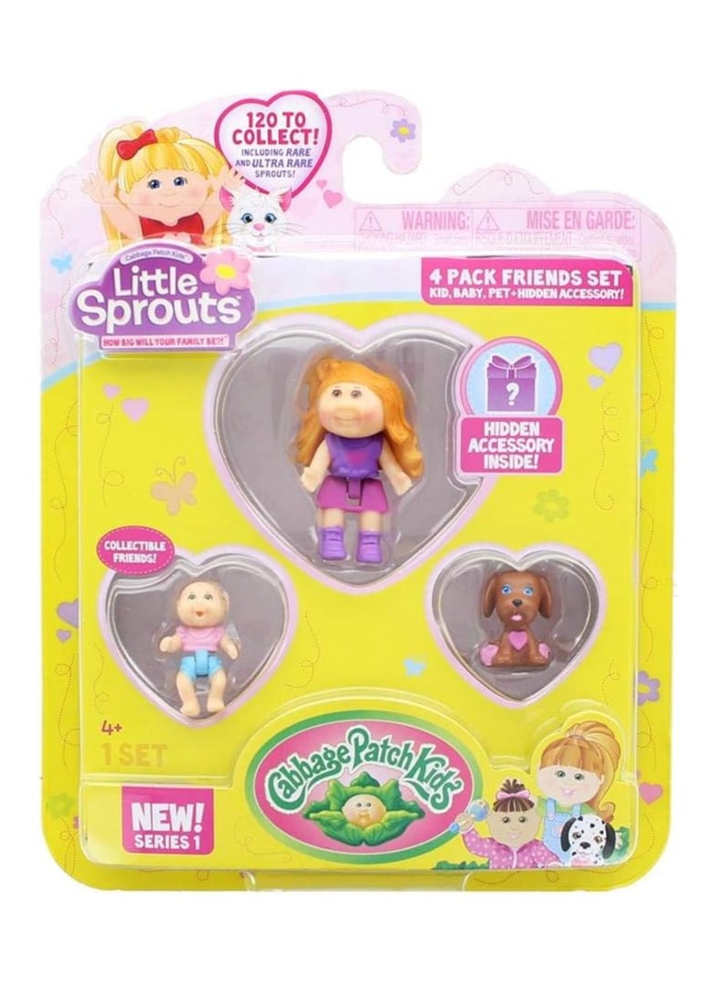 Cabbage Patch Kids Cabbage Patch Kids - Little Sprouts 4 Pack Friends Set - Style 5 