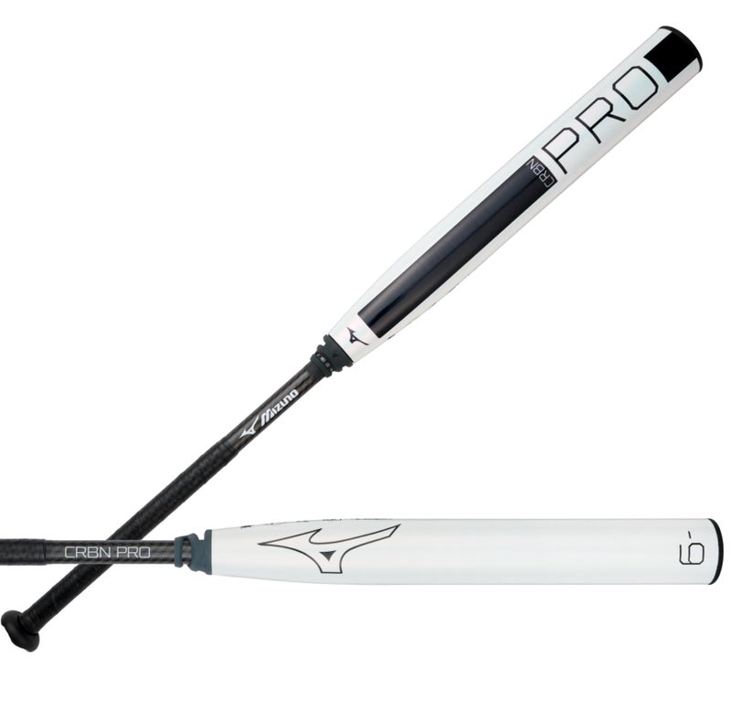 Mizuno CRBN PRO Fastpitch Softball Bat 9 34 Inch 2 Piece Composite Womens Fast Pitch Bat Pearl - Image 2