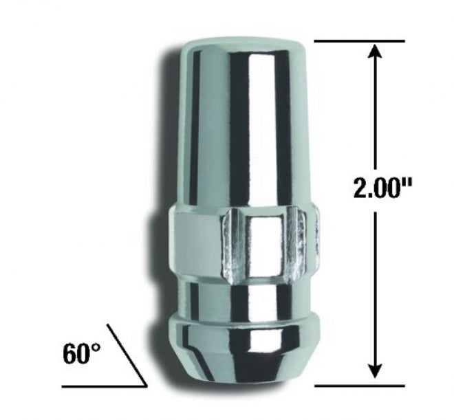 Gorilla Automotive 76681N Duplex Acorn Wheel Locks (1/2" Thread Size), Pack of 4 Non sticky surface - Image 3