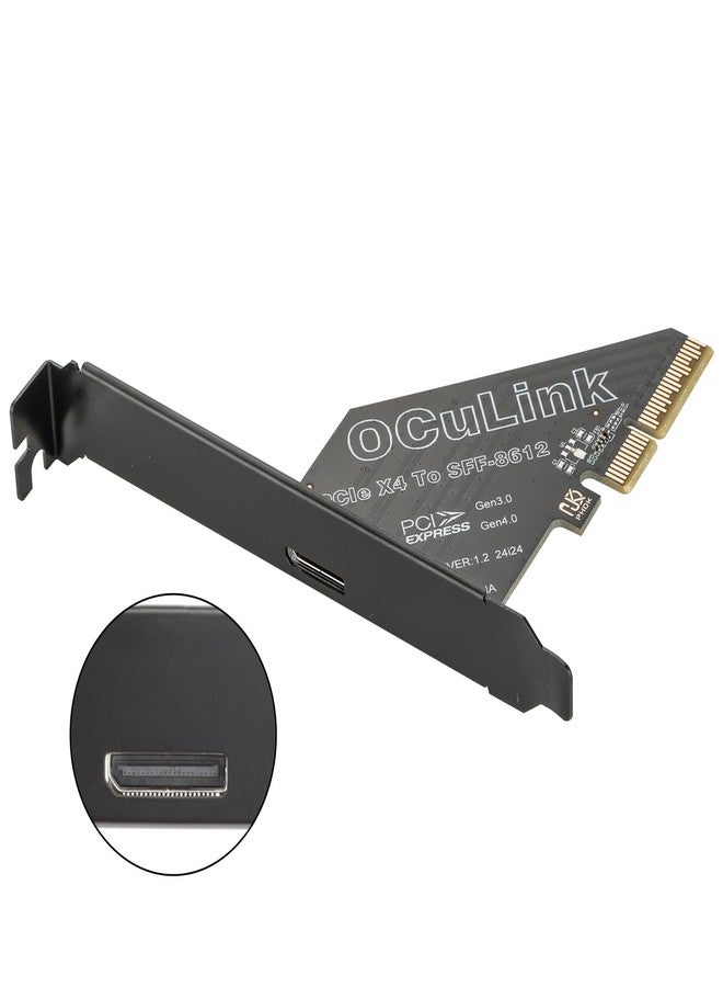 OwlTree PCIe 4.0 x4 64Gbps Compatible with OCuLink SFF-8612 SFF-8611 External GPU eGPU Riser Card for Mini PC - Image 5