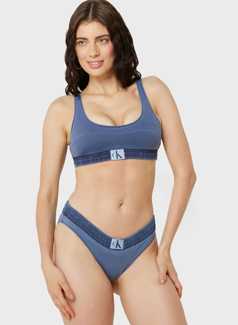 CALVIN KLEIN Logo Bikini Bottom