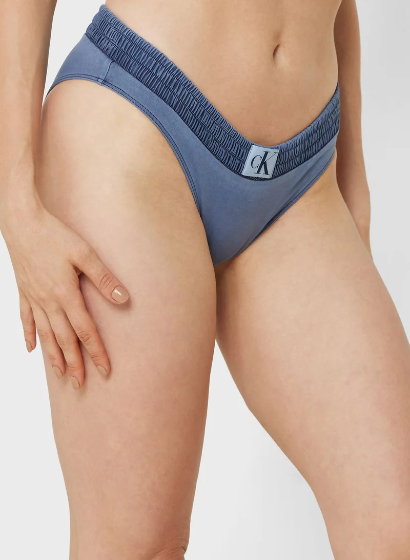 CALVIN KLEIN Logo Bikini Bottom