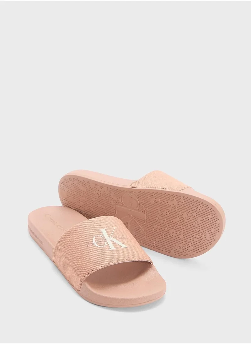 Calvin Klein Jeans MONOGRAM SLIDES
