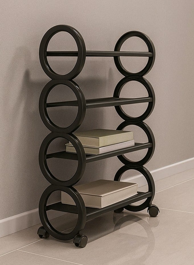 Generic FFD Versatile Multi-Layer Storage Organizer with Rolling Wheels – Waterproof Fabric Shoe Rack for Shoes, Handbags, Slippers, and More – Perfect for Bedroom, Closet, Garage, and Hallway - Image 4