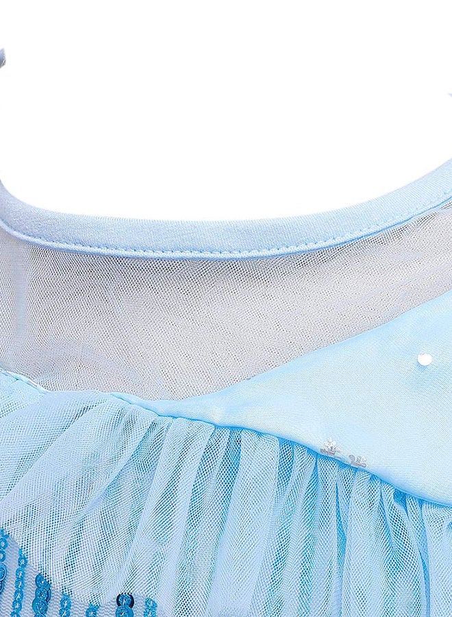 إسكدنيا زي تنكري فاخر للحفلات بنمط الأميرة الجميل بتصميم ضيق من الأعلى وواسع الأسفل وقابل للتهوية التنكرية 120سم - Image 5