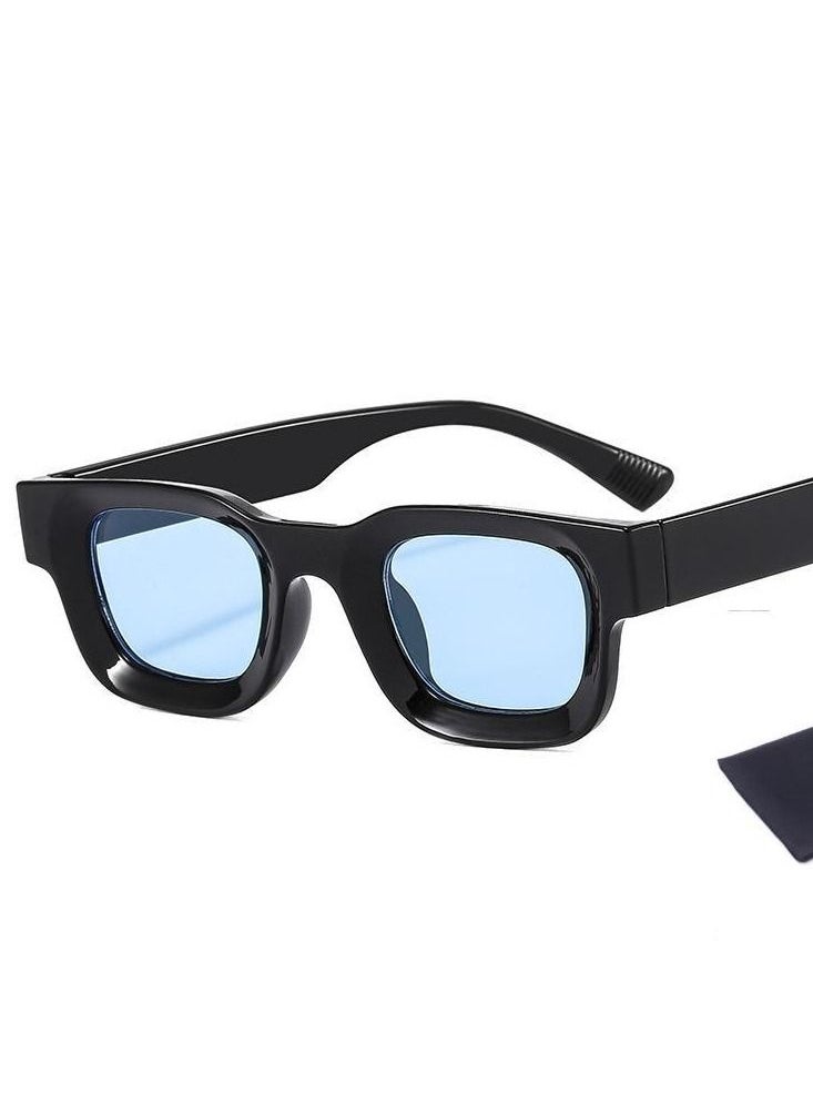 (BeBeauty) - Small Frame Vintage Sunglasses - Image 1