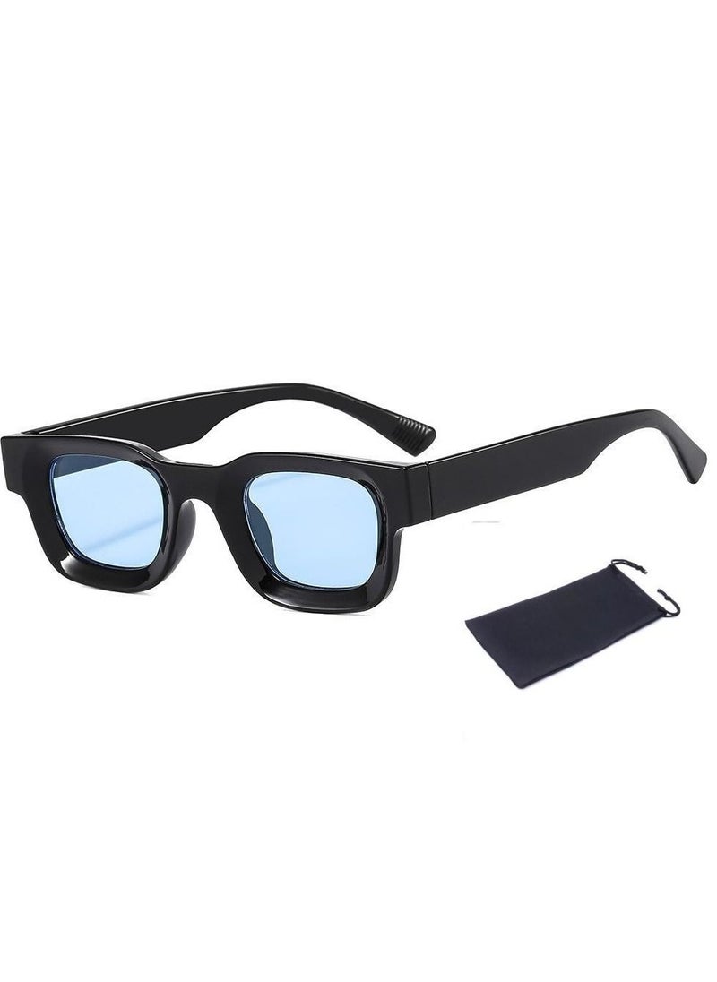 (BeBeauty) - Small Frame Vintage Sunglasses - Image 1