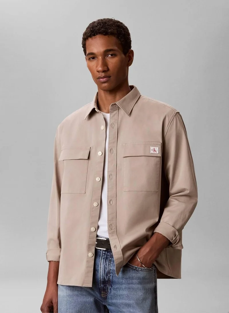Comfort Cotton Utility Overshirt
