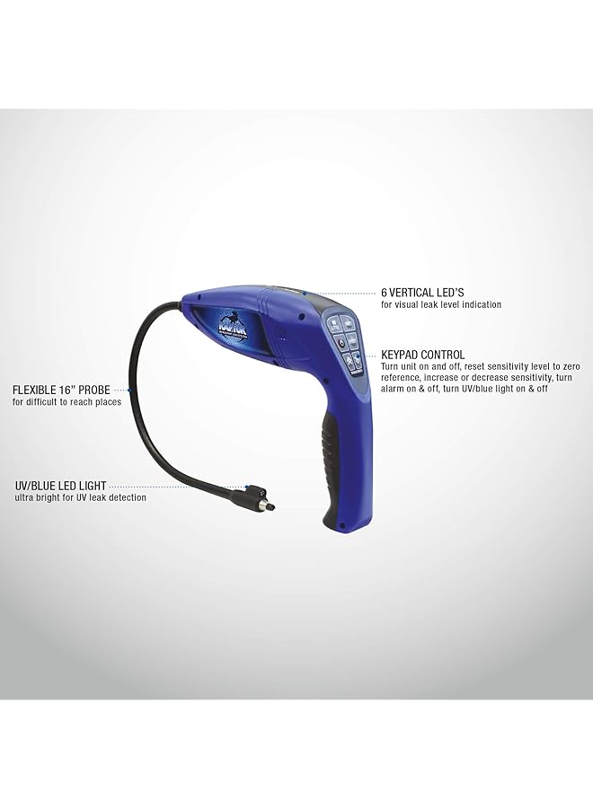 MASTERCOOL 56200 Blue Raptor Refrigerant Leak Detector With Uv Light - Image 3