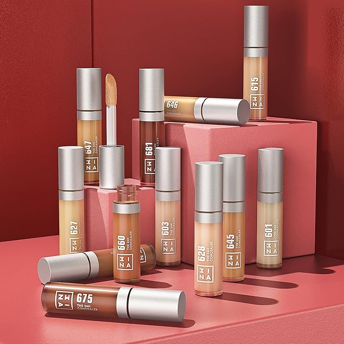 3INA MAKEUP The 24H Concealer 615 Light sand Dark Circles and Blemish Liquid Concealer MediumFull Coverage - Image 4