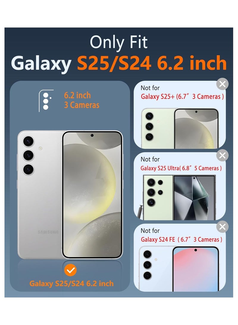 ACLIX Privacy Screen Protector for Samsung Galaxy S25 6.2inches, Anti-Scratch, High Transparency, Anti-fingerprint, Premium Screen Protector Tempered Glass - Image 2