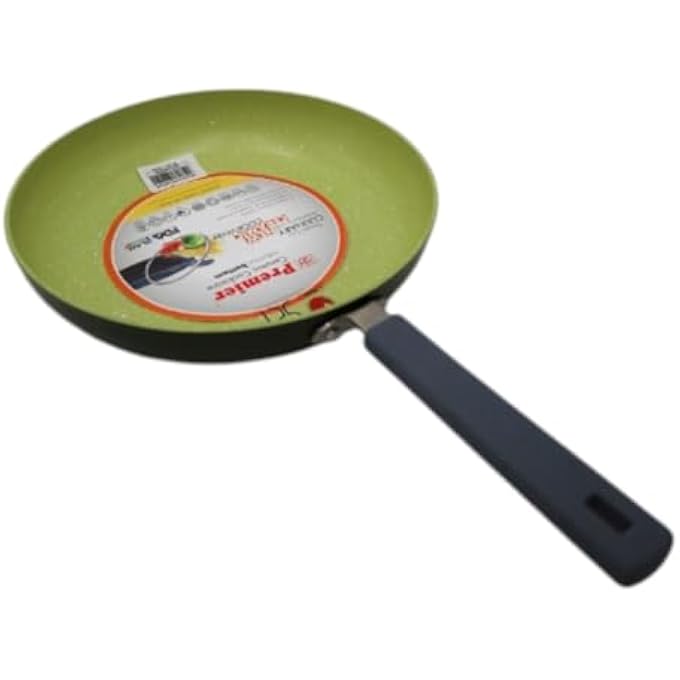 Premier Ceramic NonStick Frypan 26Cm  EcoFriendly Cookware With NonToxic Ceramic Coating  HeatResistant Handle  Suitable For Gas Electric And Induction Cooktops - Image 3