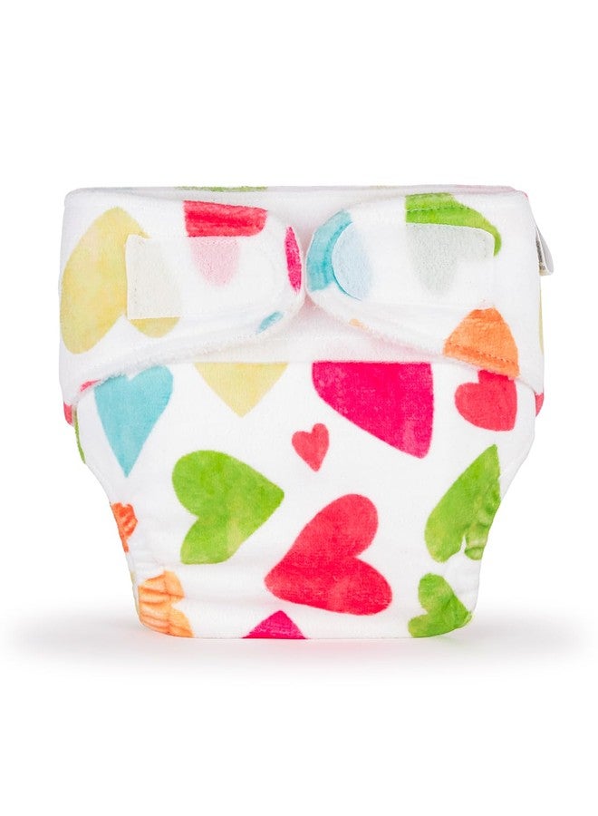 سوبربوتمز حفاضات قماشية فاخرة للأطفال حديثي الولادة من سوبر بوتومز (من 0 إلى 3 أشهر) | حفاضات قابلة للغسل وإعادة الاستخدام مع وسادة من القطن العضوي | امتصاص فائق | مقاومة للماء | طبقة SuperDryFeel™ | فائقة النعومة واللطف - Image 2