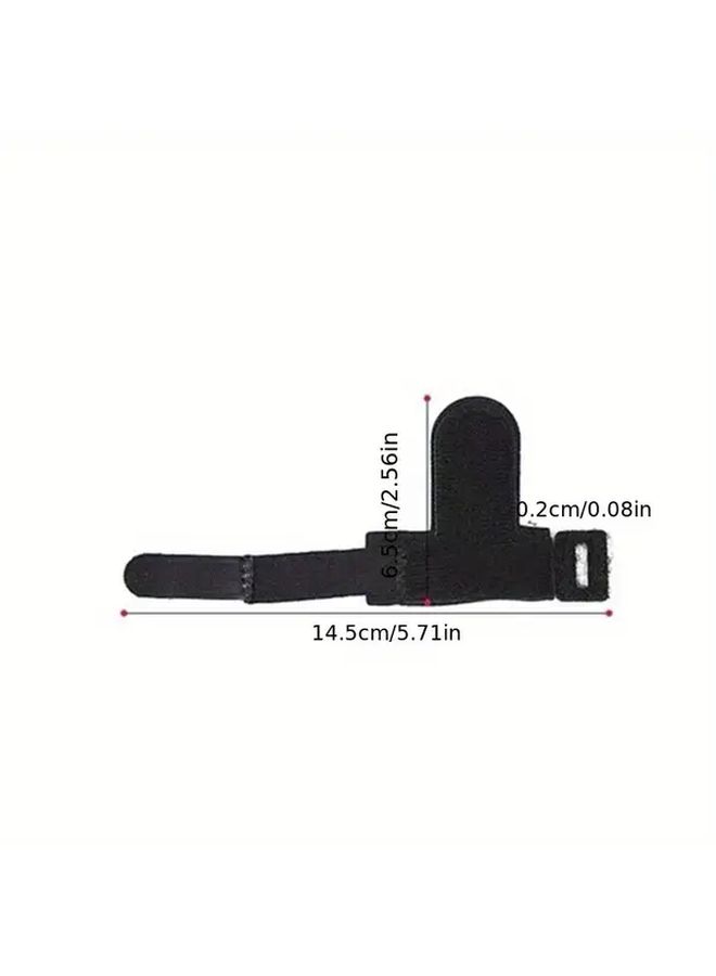 Wrist Finger Trigger Finger Splint Support Brace For All Fingers Tendon Lock Release Stabilizer Knuckle Wrap Corrects Bent Curved Locked Narrow Tenosynovitis Hand Improves Mobility Ergonomic Design Adjustable Closure Style1 Polyester Fiber - Image 3