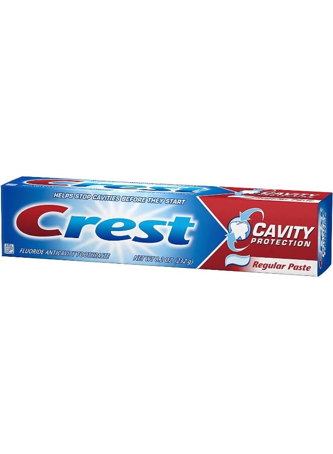 Crest Fluoride Anticavity Toothpaste Prevents Cavities Before They Start Regular Paste 82 Ounce Pack of 5 - Image 4