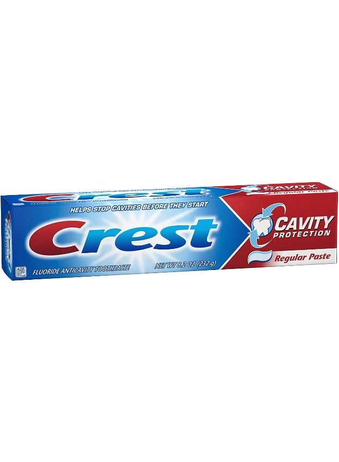 Crest Fluoride Anticavity Toothpaste Prevents Cavities Before They Start Regular Paste 82 Ounce Pack of 5 - Image 5