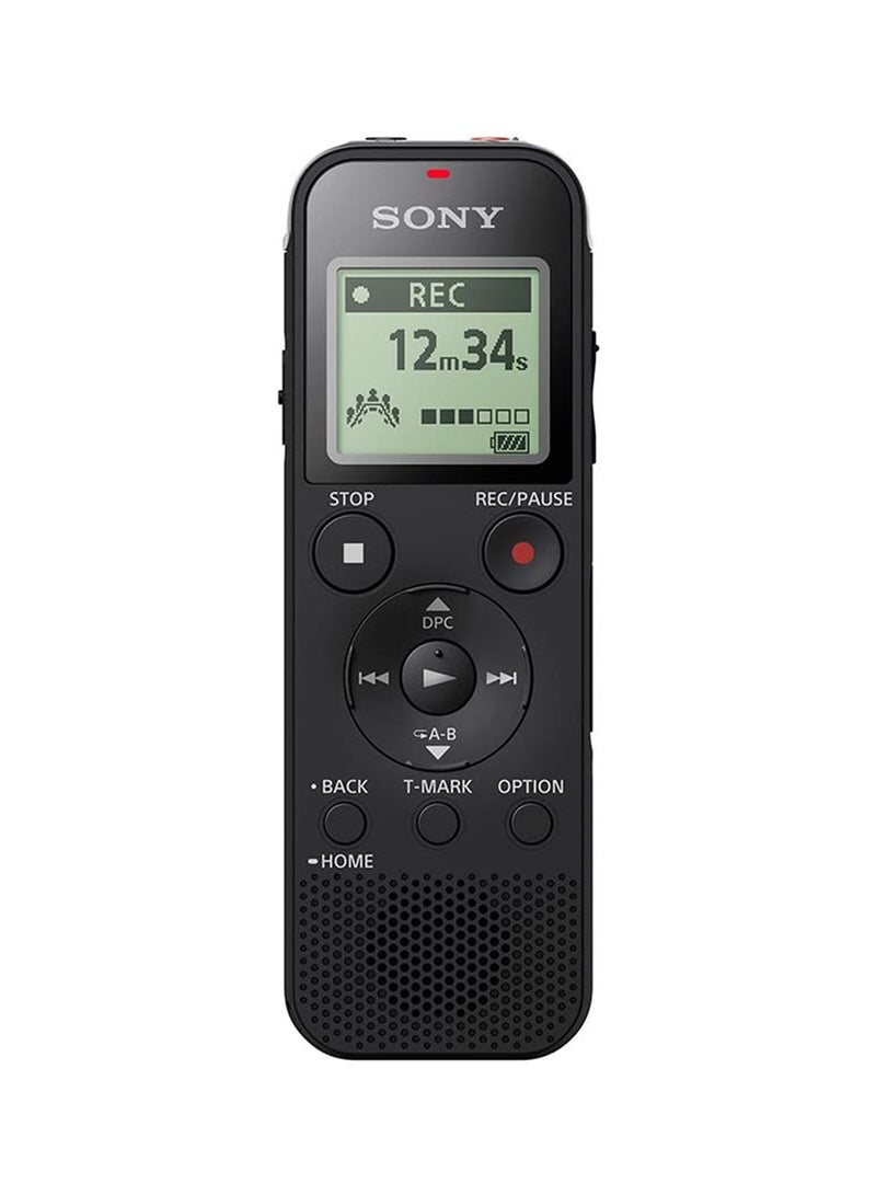 Sony ICD-PX470 Digital Voice Recorder with Built-in USB ICD-PX470/B Black - Image 1