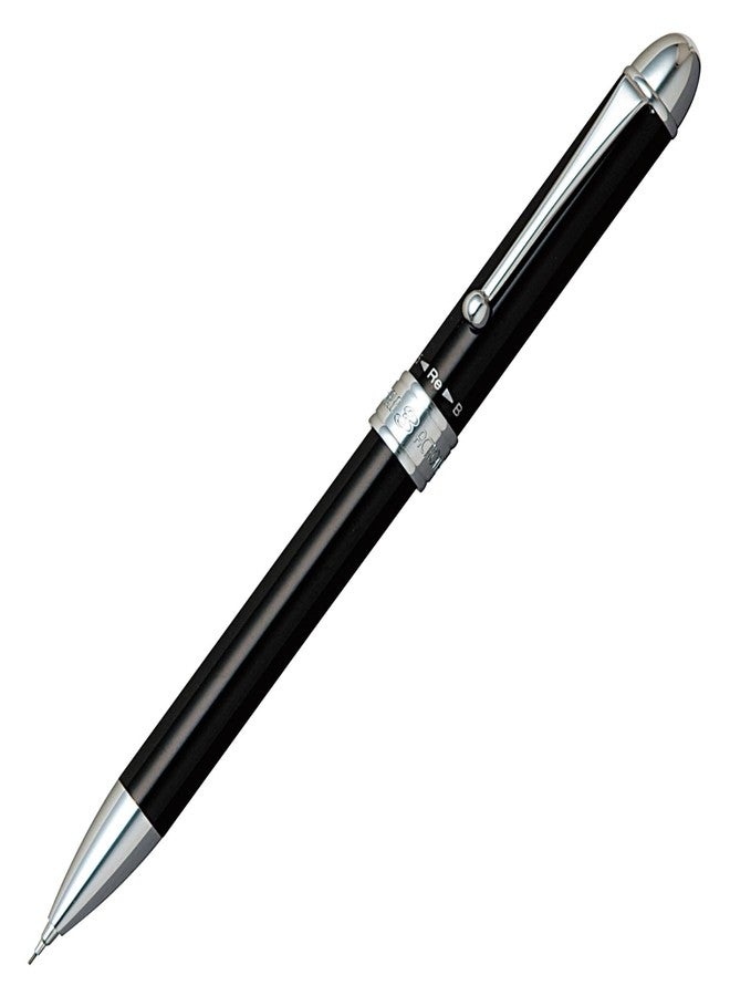 بلاتينيوم قلم حبر متعدد الوظائف بلاتينيوم MWB-1000C#1، مزدوج الحركة 3، أسود - Image 1