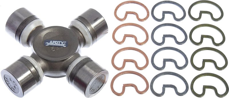 APDTY 107407 Universal Joint for Driveshaft - 1330 Series Propeller Shaft U-Joint Assembly - Image 1