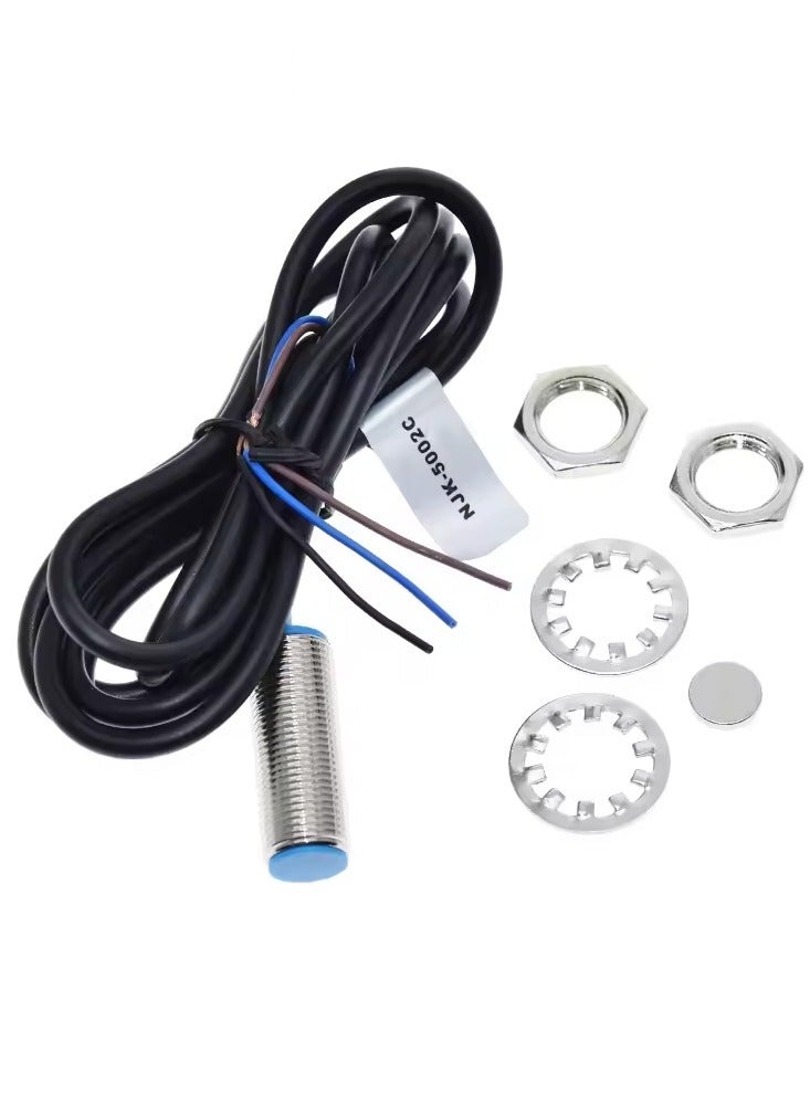 مستشعر تأثير هول NJK-5002C مفتاح قرب NPN 3 أسلاك مفتوح عادة مع مغناطيس - Image 2