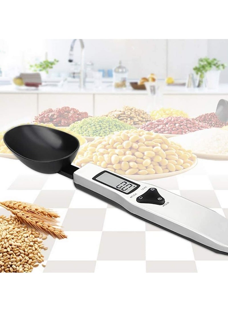 SYOSI Kitchen Scale Spoon Gram Measuring 500g0.1g C ute Digital Weight Milligram Scoop Grams Electronic Cup for Portioning Tea Flour Spices Medicine - Image 1