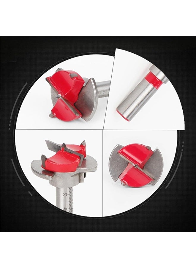 منشار ثقب مفصلي بت 35 مم، رأس مثقاب من كربيد التنجستن، أدوات فتح ثقوب النجارة، فتحات ناعمة، نتوءات صغيرة - Image 3