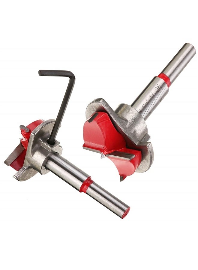 منشار ثقب مفصلي بت 35 مم، رأس مثقاب من كربيد التنجستن، أدوات فتح ثقوب النجارة، فتحات ناعمة، نتوءات صغيرة - Image 5