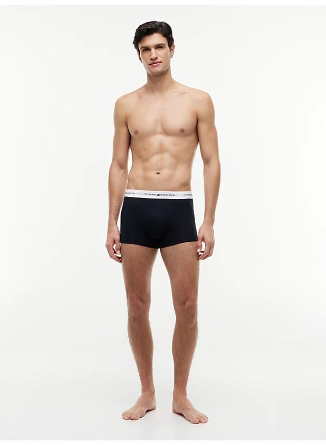 TOMMY HILFIGER 3-Pack Signature Repeat Logo Waistband Trunks - Image 5