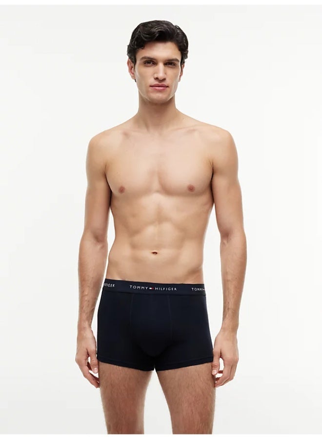 TOMMY HILFIGER 3-Pack Signature Repeat Logo Waistband Trunks - Image 2