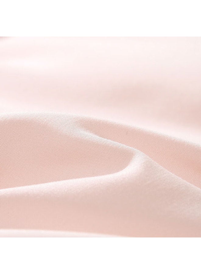 Fuanna, Warm And Cozy Seven-hole Antibacterial Fiber Quilt, Winter Thick Comforter, 4.1 Jin, 152*210cm, Pink - Image 1
