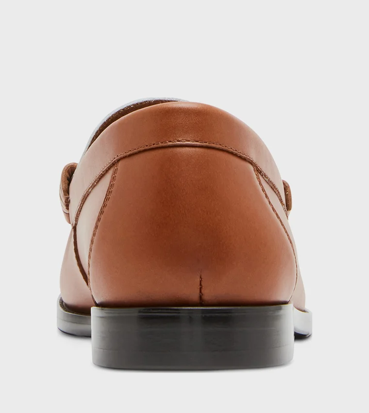 Steve Madden Men's Tan Abbe Formal Lace-up Shoes