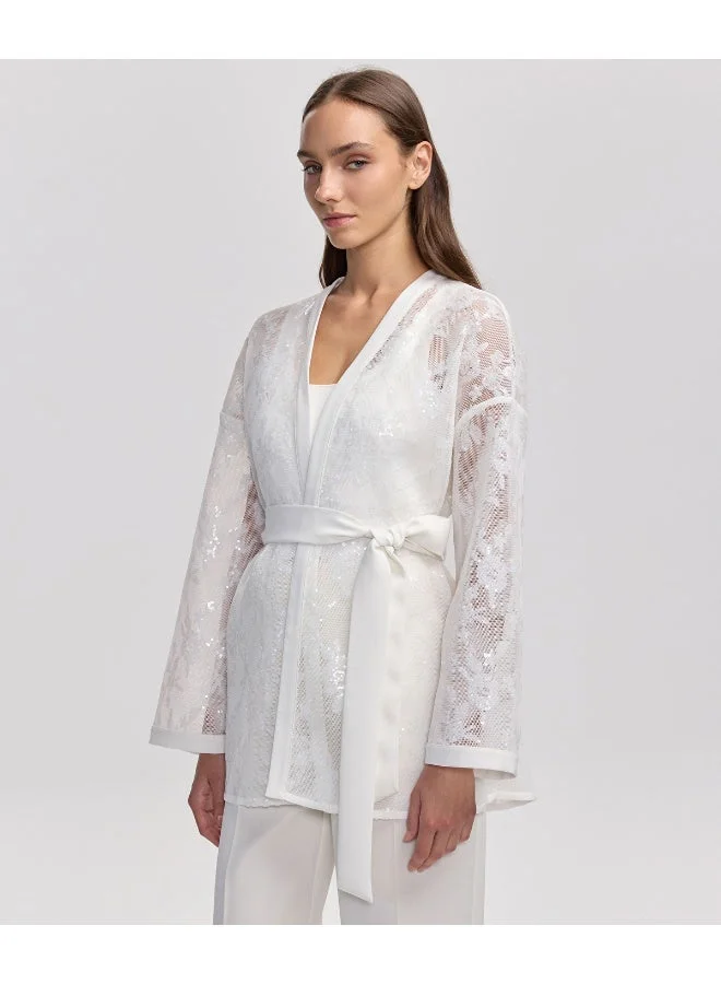 Ipekyol  Regular Fit Sequin Jacket for Women | Best Price UAE